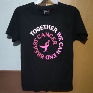 Black Breast Cancer Awareness T-Shirt